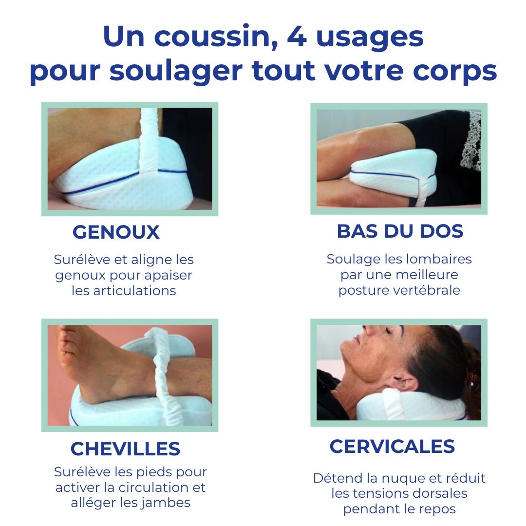 KARE Relief™ – Coussin Thérapeutique de Soutien Lombaire
