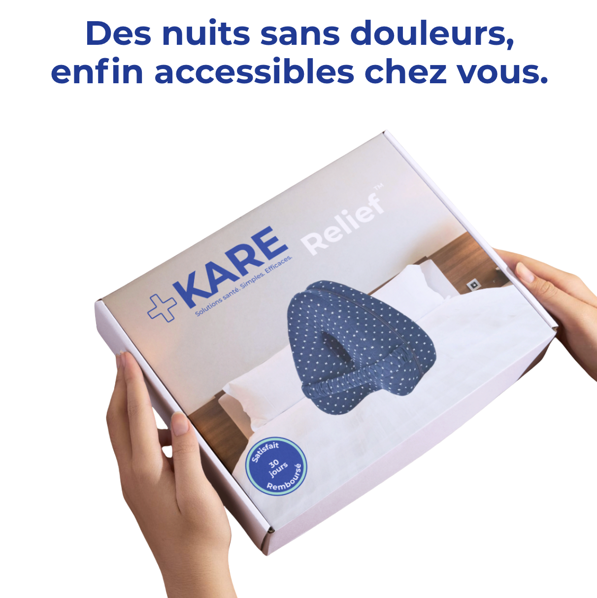 KARE Relief™ – Coussin Thérapeutique de Soutien Lombaire